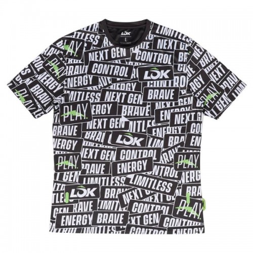 Lok Sticker Storm T-Shirt Noir Lok Sticker Storm T-Shirt Noir