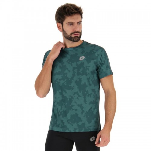 Lotto Run Fit II T-Shirt Verde Scuro Lotto Run Fit II T-Shirt Verde Scuro