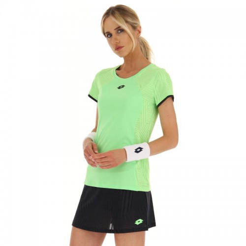 T-shirt Lotto Superrapida V Green Apple Woman T-shirt Lotto Superrapida V Green Apple Woman