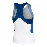 Camiseta Lotto Tech 1D2 Azul Blanco Mujer