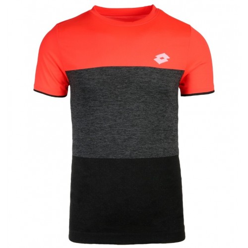 Coral Jersey Lotto Tech Seamless nero Coral Jersey Lotto Tech Seamless nero