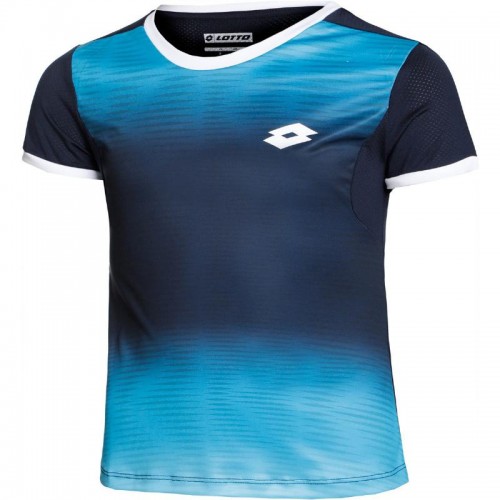 T-shirt junior Lotto Top IV Degrade Bleu T-shirt junior Lotto Top IV Degrade Bleu
