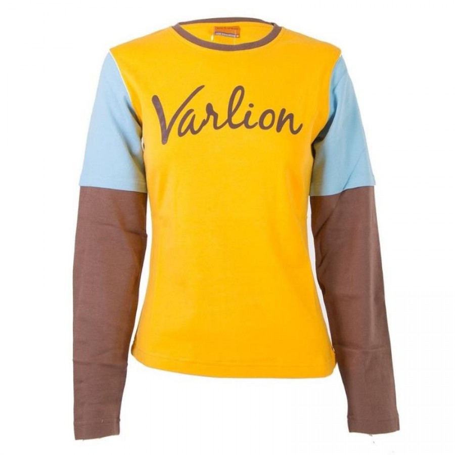 Varlion MD M/L06-MC617 Long Sleeve T-Shirt Yellow Women  Offer + Cheap