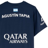 Nox Agustin Tapia sponsorise le T-shirt AT10 Bleu Fonc? 2024  Offre - Pas cher
