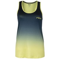 T-shirt donna degradata Nox Pro Blue Logo Lime