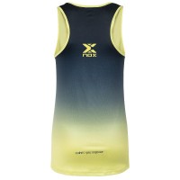 T-shirt donna degradata Nox Pro Blue Logo Lime