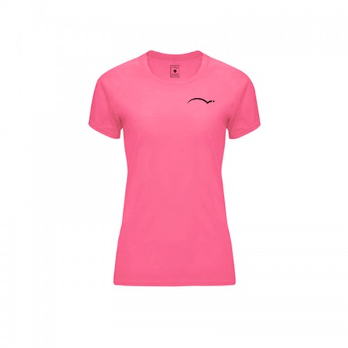 Camiseta PadelPoint Tournoi Rosa Fluor Mujer Camiseta PadelPoint Tournoi Rosa Fluor Mujer