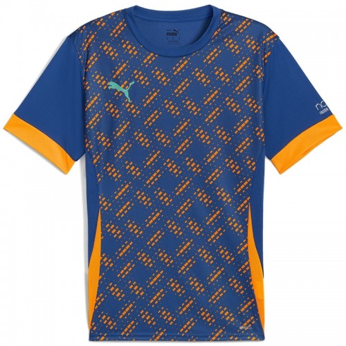 T-shirt individuel Puma bleu orange T-shirt individuel Puma bleu orange