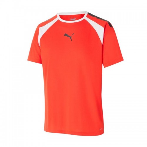 Puma TeamLiga Cherry Orange T-shirt Puma TeamLiga Cherry Orange T-shirt