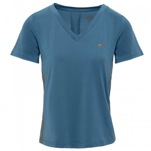 T-shirt Femme Slazenger Lucia Bleu T-shirt Femme Slazenger Lucia Bleu