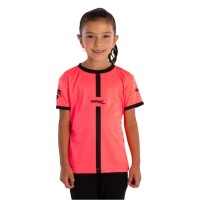 T-shirt junior Softee Tipex Coral Fluor Noir  Offre - Pas cher