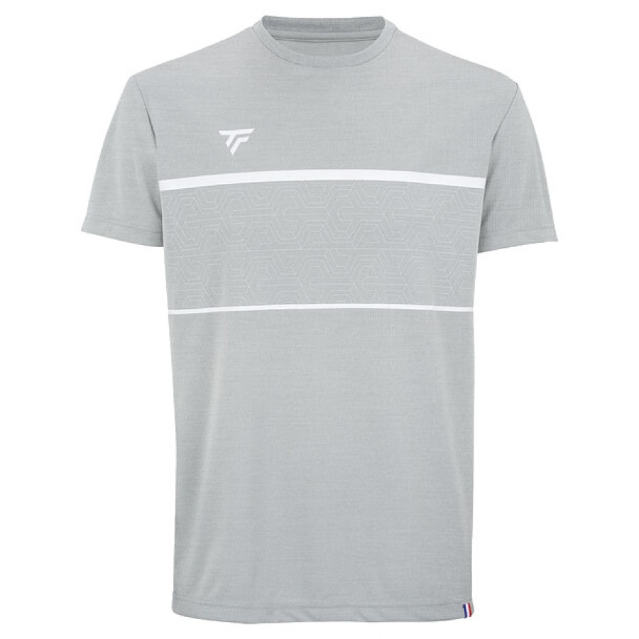 Camiseta Tecnifibre Team Plata  Offre - Pas cher