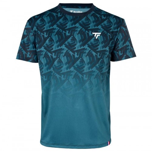 Tecnifibre X-Loop Teal Blue T-Shirt Tecnifibre X-Loop Teal Blue T-Shirt