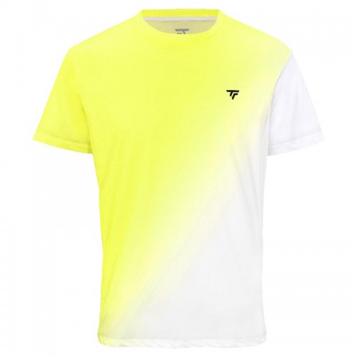 T-shirt Tecnifibre X-Loop Blanc Feu Jaune