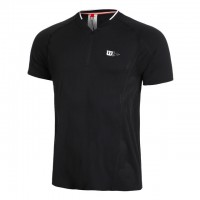 Wilson Bela Seamless Ziphnly 2.0 T-shirt noir