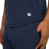 Camiseta Wilson Court Performance Crew Azul Marino  Offer + Cheap