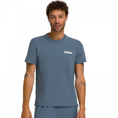 T-shirt Wilson Easy Street Bleu T-shirt Wilson Easy Street Bleu