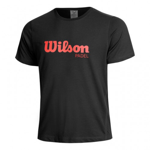 Wilson Graphic T-Shirt Nero Rosso Wilson Graphic T-Shirt Nero Rosso