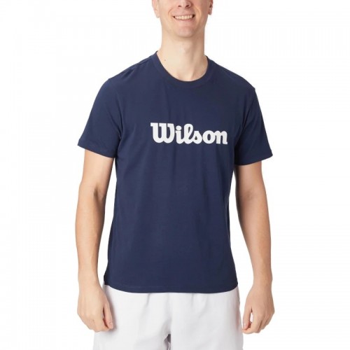 Camiseta Wilson Team Graphic Azul Marino