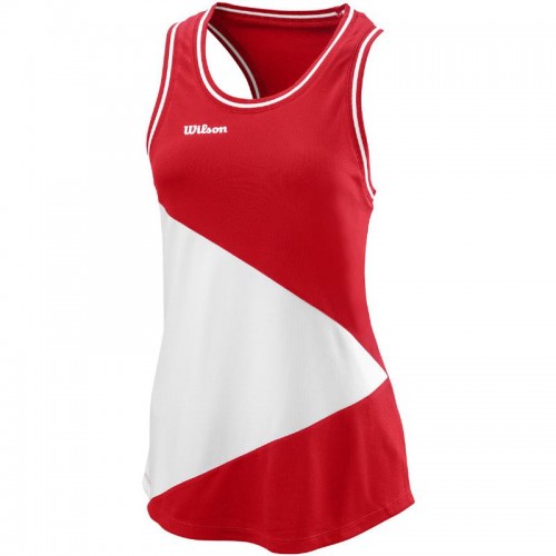 Wilson Team II T-shirt Red Women Wilson Team II T-shirt Red Women