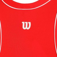Camiseta Wilson Team Rojo Mujer  Oferta + Barato