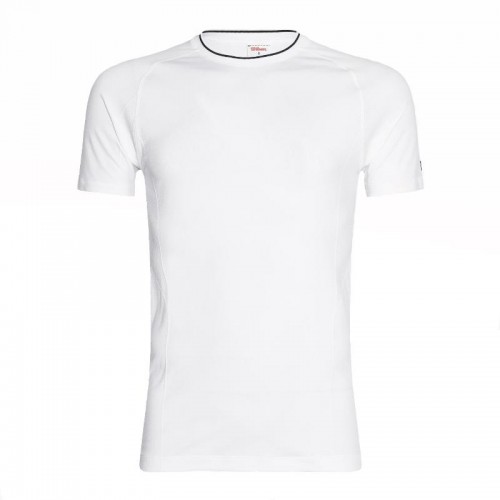 Camiseta Wilson Team Seamless Crew Blanco Camiseta Wilson Team Seamless Crew Blanco