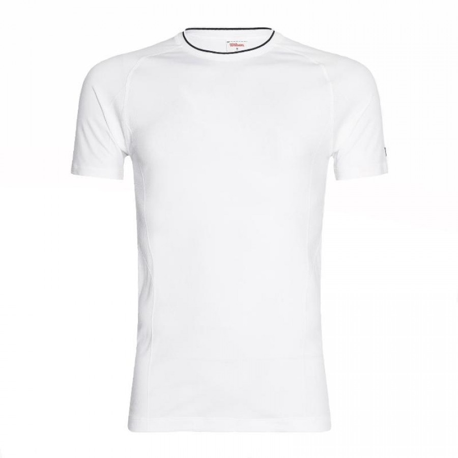 Camiseta Wilson Team Seamless Crew Blanco