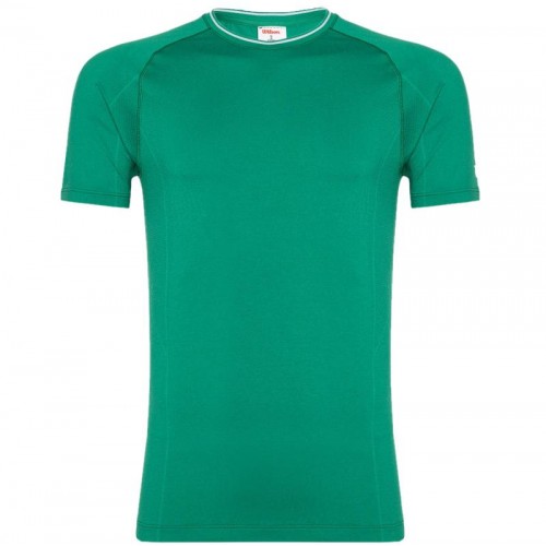 Camiseta Wilson Team Seamless Crew Verde Camiseta Wilson Team Seamless Crew Verde
