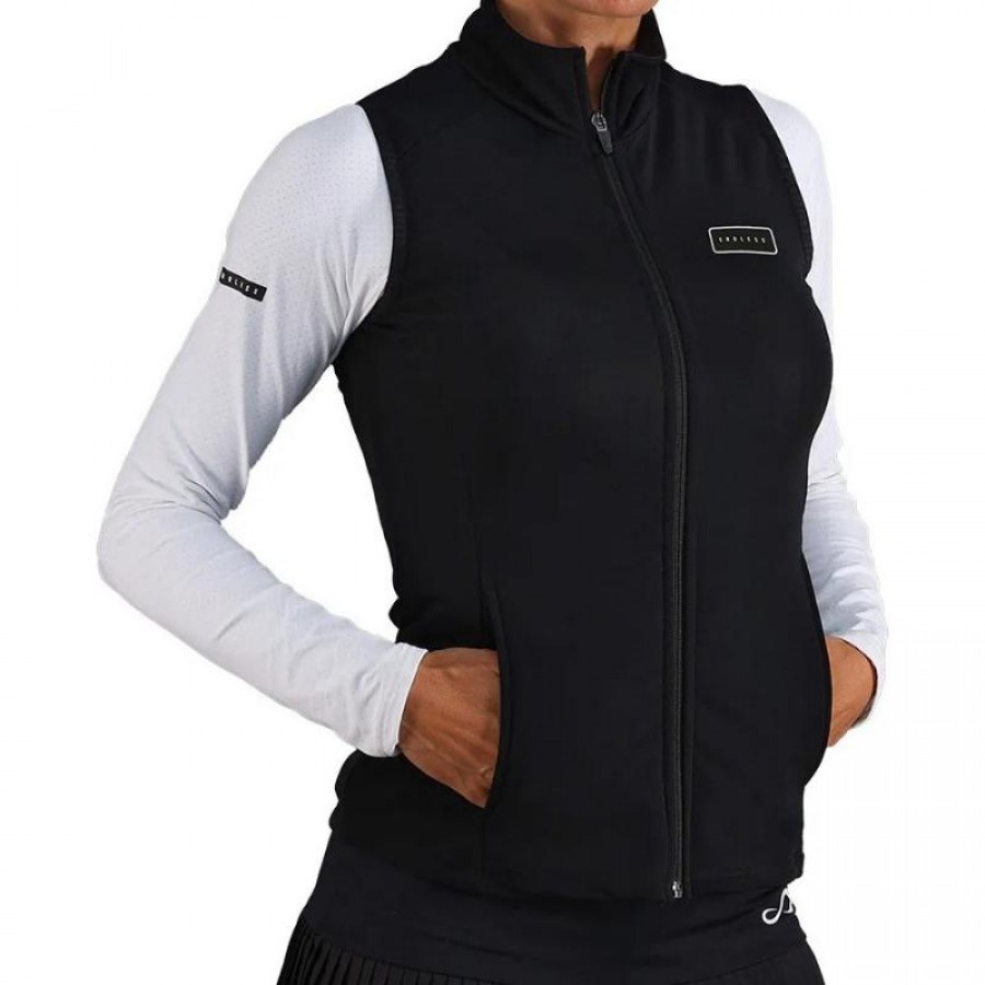 Gilet con cerniera Endless nero  Offerta + Economico