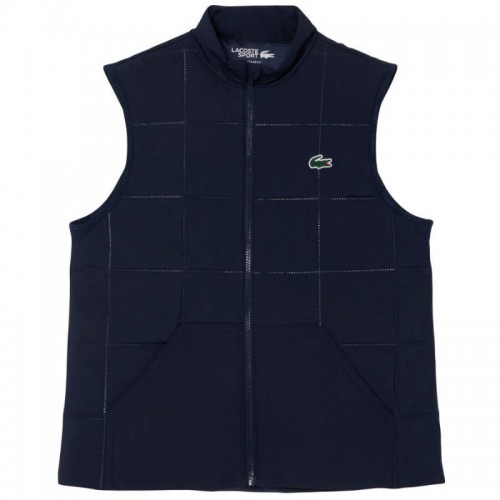 Chaleco Lacoste Regular Fit Azul Marino Mujer Chaleco Lacoste Regular Fit Azul Marino Mujer