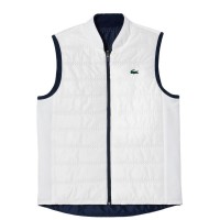 Lacoste Slim Fit Navy Blue White Women''s Vest  Offer + Cheap