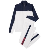 Chandal Lacoste Sport Blanco Azul Marino  Offer + Cheap