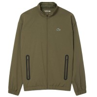 Lacoste Camisola De Ténis Caqui Verde