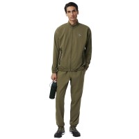 Lacoste Camisola De Ténis Caqui Verde
