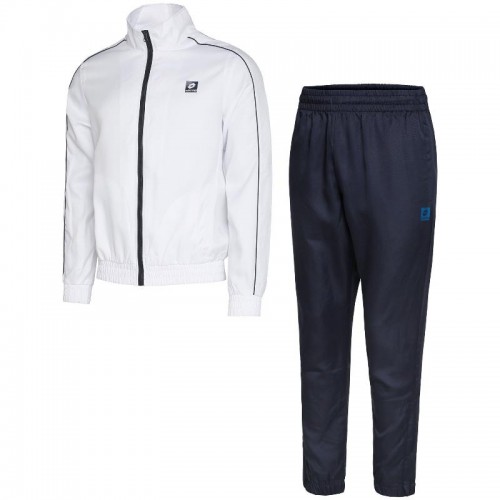 Chandal Lotto Suit Square VI Blanco Azul Chandal Lotto Suit Square VI Blanco Azul
