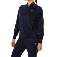 Giacca Asics Court Warm Up Blu Notte Donna