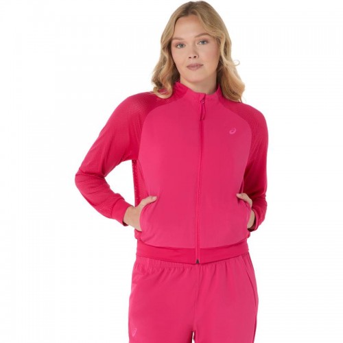 Veste femme Asics Match Bright Pink Veste femme Asics Match Bright Pink