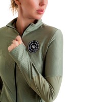 Jaqueta de textura BB verde oliva  Oferta + Barato