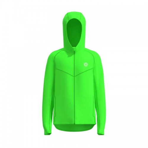 Chaqueta Bidi Badu Cappuccio Girocollo Verde Neon Chaqueta Bidi Badu Cappuccio Girocollo Verde Neon