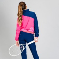 Bidi Badu Gene Dark Blue Berry Pink Jacket