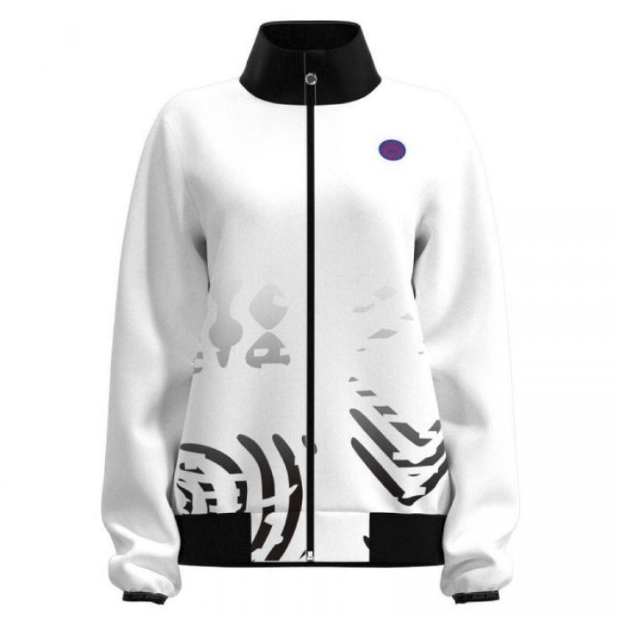 Bidi Badu Melbourne Blanc Noir Veste Femme