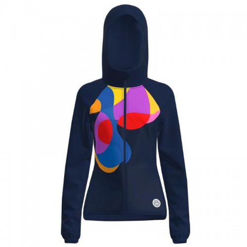 Bidi Badu Twiggy Blu Scuro Mix Giacca Donna Bidi Badu Twiggy Blu Scuro Mix Giacca Donna