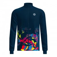 Chaqueta Bidi Badu Wild Arts Impresso Azul Oscuro Rojo Mix  Oferta + Barato