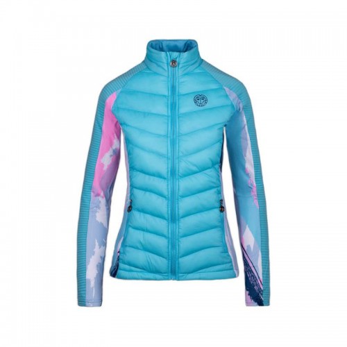 Down Bidi Badu Dania Blanco Aqua Jacket Down Bidi Badu Dania Blanco Aqua Jacket