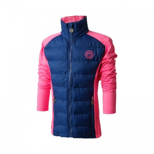 Down Bidi Badu Dark Blue Suza Junior Pink Jacket Down Bidi Badu Dark Blue Suza Junior Pink Jacket