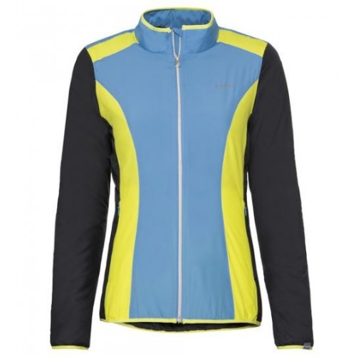 Giacca gialla di Endurance testa blu Giacca gialla di Endurance testa blu
