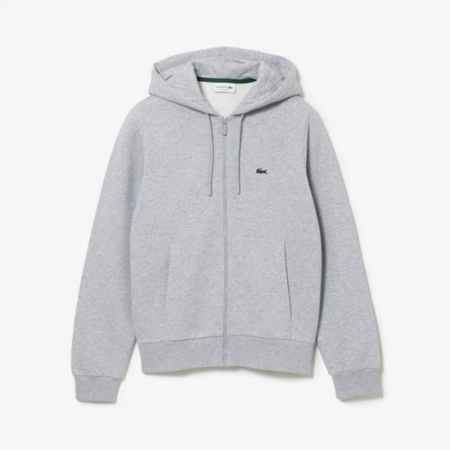 Veste de jogging Lacoste Classic Gris Vigore