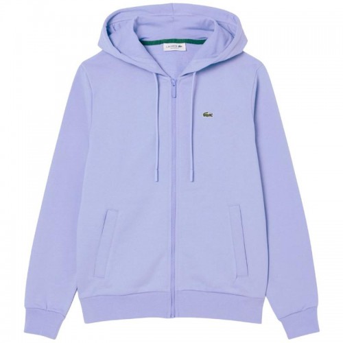 Lacoste Sport Giacca in Cotone Blu Viola Donna Lacoste Sport Giacca in Cotone Blu Viola Donna