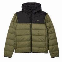 Jaqueta Lacoste Khaki Green Black  Oferta + Barato