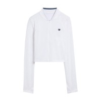 Wilson All Day Full Zip White Women''s Jacket